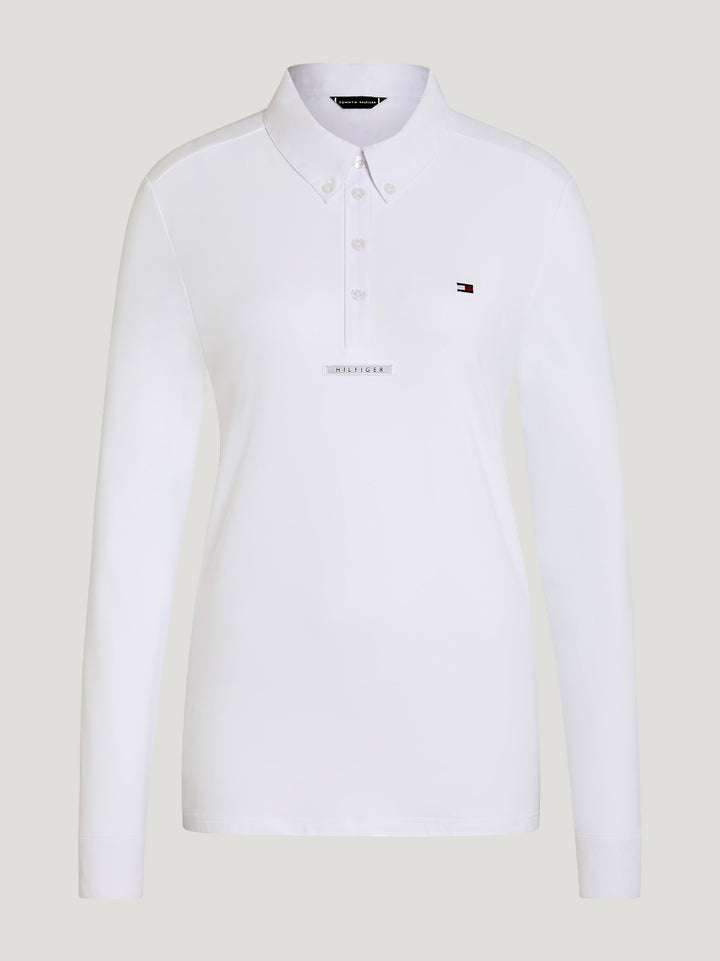 Shirt Riding Tommy Hilfiger Eaton Optic White Mens [:large]