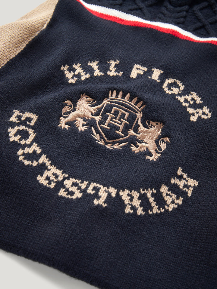 Scarf Tommy Hilfiger Hyde Knitted Desert Skye