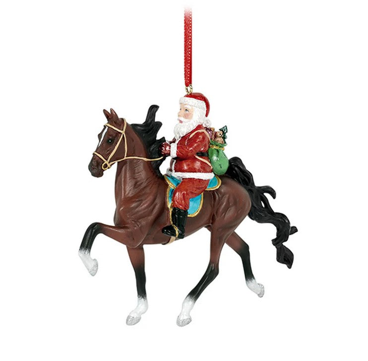 Breyer Xmas 2025 Stablemates Santa Ornament Showman