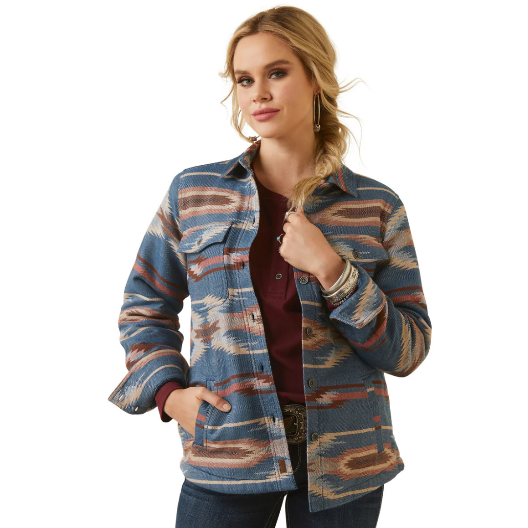 Shirt Jacket Ariat Chimayo Jacquard Ladies [:l]