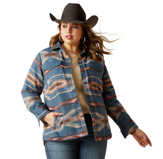 Shirt Jacket Ariat Chimayo Jacquard Ladies [:l]