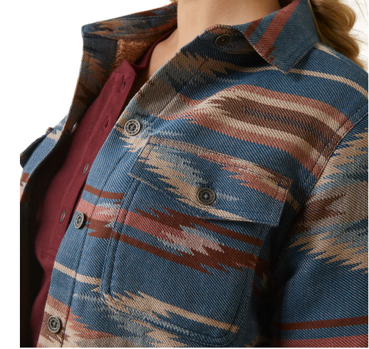 Shirt Jacket Ariat Chimayo Jacquard Ladies [:l]