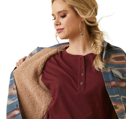 Shirt Jacket Ariat Chimayo Jacquard Ladies [:l]