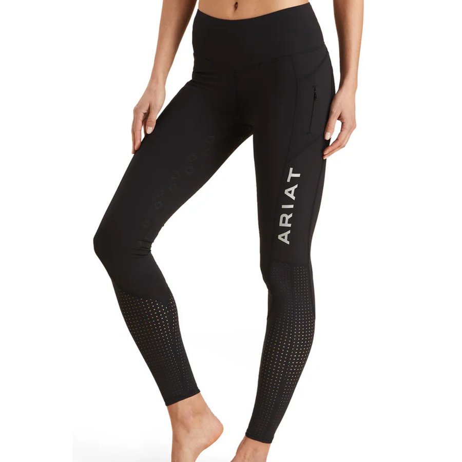 Tights Ariat Eos Full Seat Black Ladies [:l]