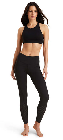 Tights Ariat Eos Full Seat Black Ladies [:l]