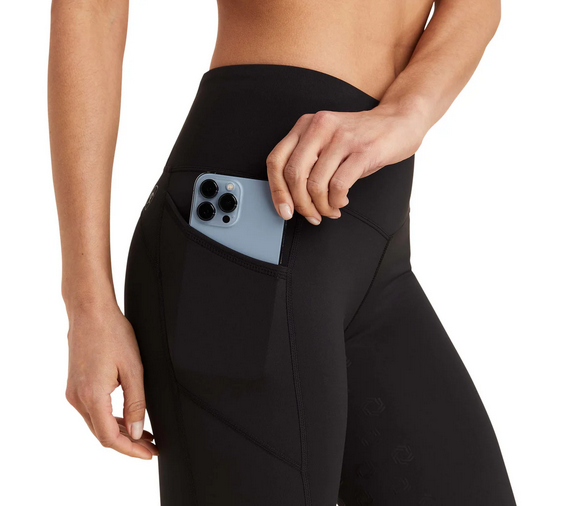 Tights Ariat Eos Full Seat Black Ladies [:l]