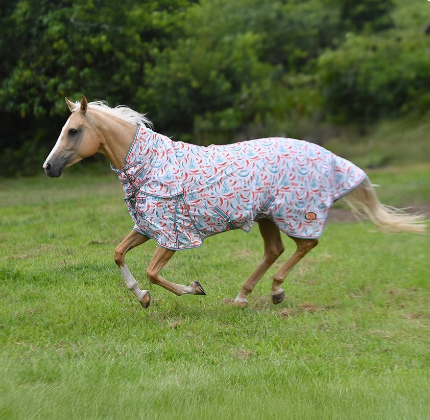 Hot To Trot Fly Mesh Combo With Surcingles [:5'3"]