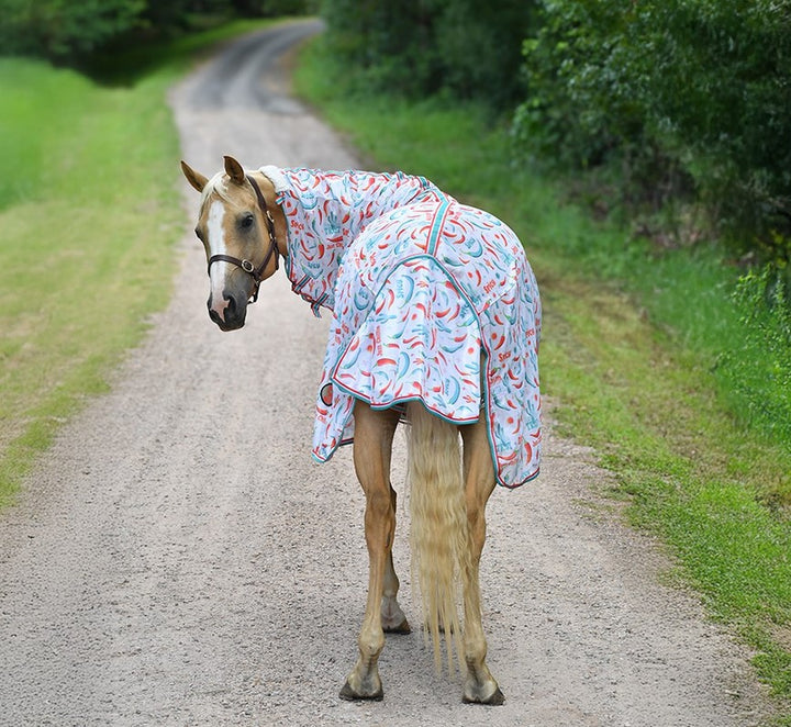 Hot To Trot Fly Mesh Combo With Surcingles [:5'3"]