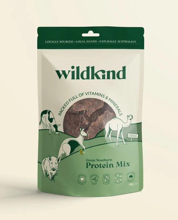 Wildkind Dog Treat Great Southern Protein Mix 100gm