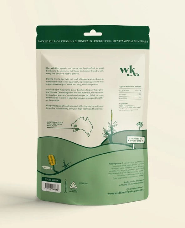 Wildkind Dog Treat Great Southern Protein Mix 100gm