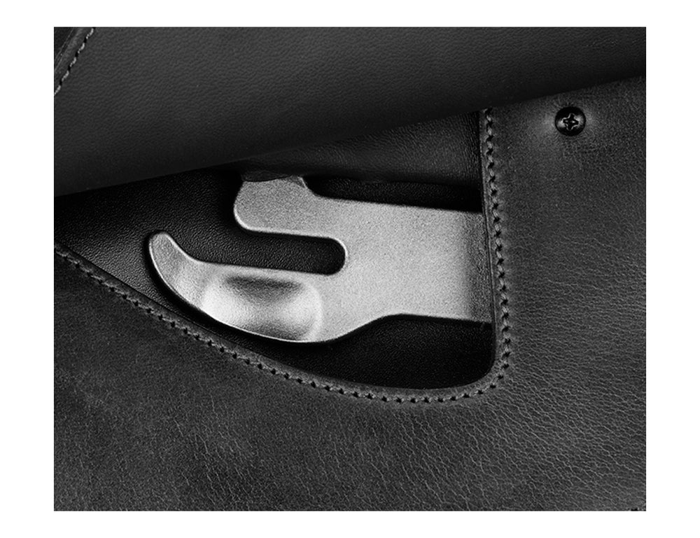 Arena Dressage Mono Flap Saddle Black [:43cm 17.0"]