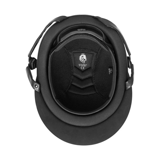 Helmet Equinavia Crown Crystal Mips Black [:55cm-57cm]