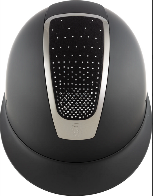 Helmet Equinavia Crown Crystal Mips Black [:55cm-57cm]