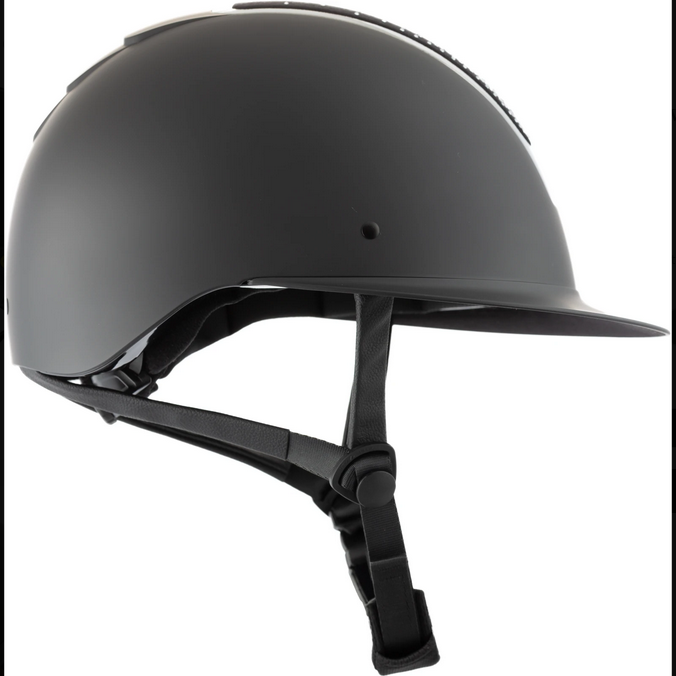 Helmet Equinavia Crown Crystal Mips Black [:55cm-57cm]