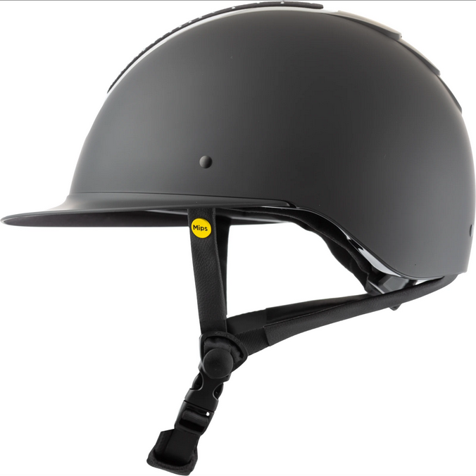 Helmet Equinavia Crown Crystal Mips Black [:55cm-57cm]