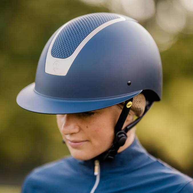 Helmet Equinavia Crown Mips Navy & Gold [:52cm-54cm]