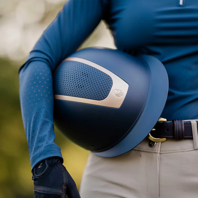 Helmet Equinavia Crown Mips Navy & Gold [:52cm-54cm]