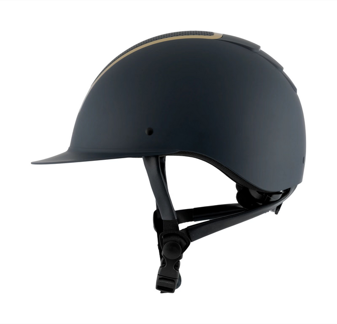 Helmet Equinavia Crown Mips Navy & Gold [:52cm-54cm]