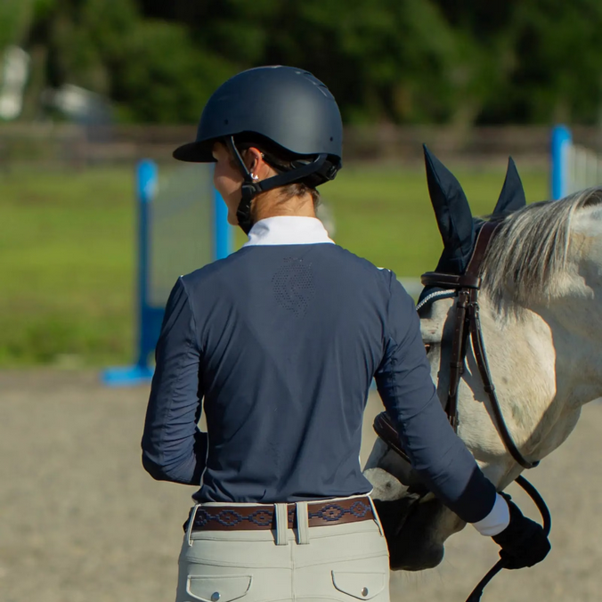 Helmet Equinavia Crown Mips Navy & Gold [:52cm-54cm]