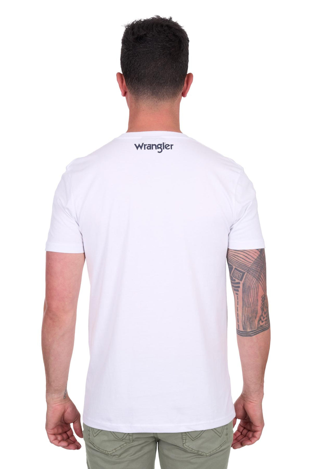 Tee Shirt Lance Short Sleeve White [:medium]