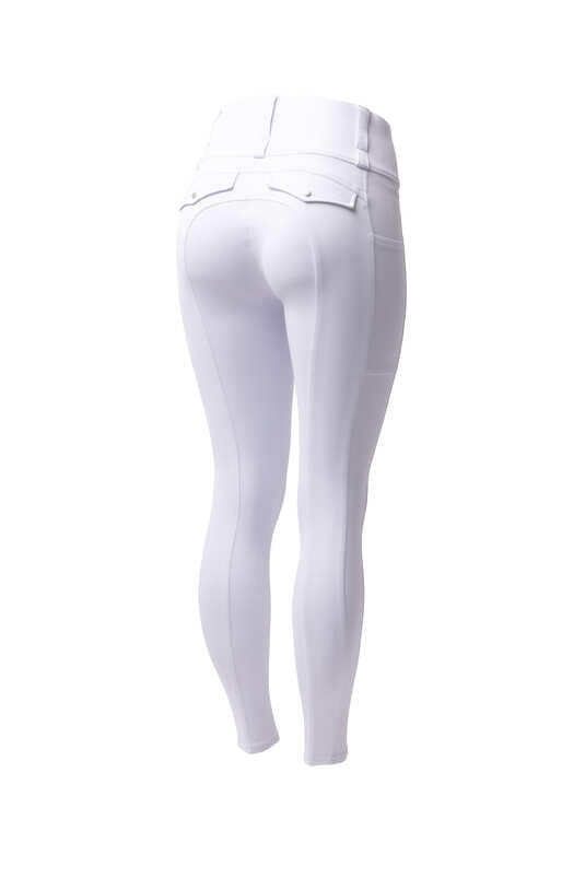 Tights Horze Anya Full Seat White Ladies [:08]