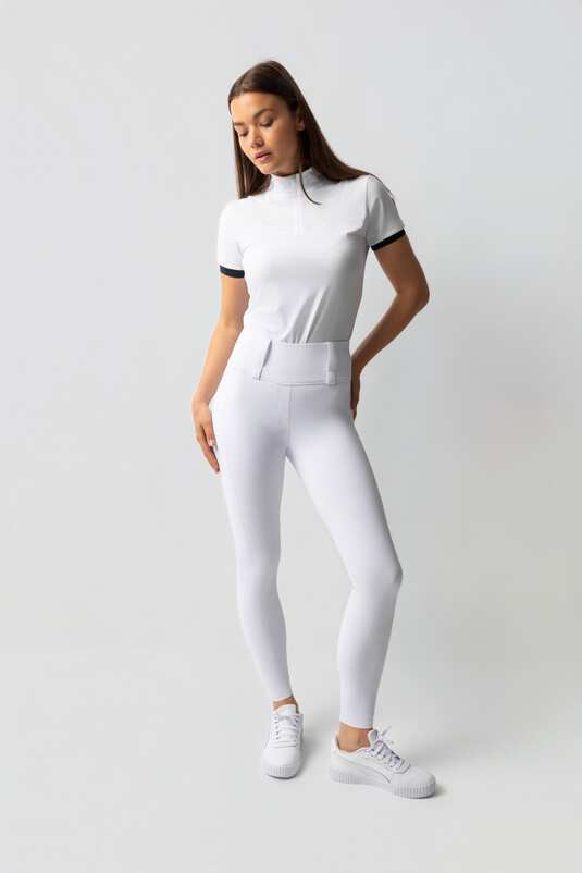 Tights Horze Anya Full Seat White Ladies [:08]