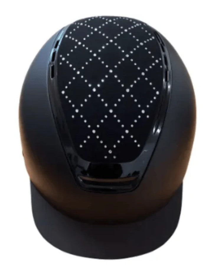 Helmet Eurohunter Cattai Crossed Crystal Black [:small]