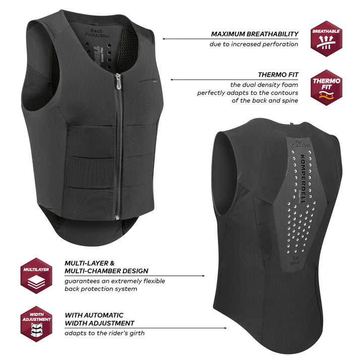 Body Protector Kd Ballistic Flex Fit [:large Regular]