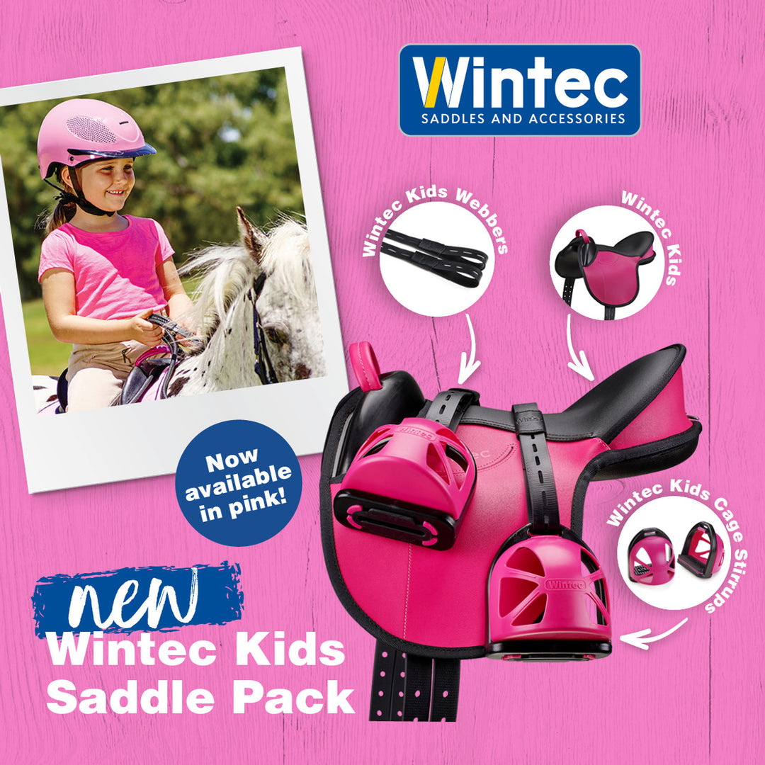 Pony Pad Saddle Wintec Pack Pink