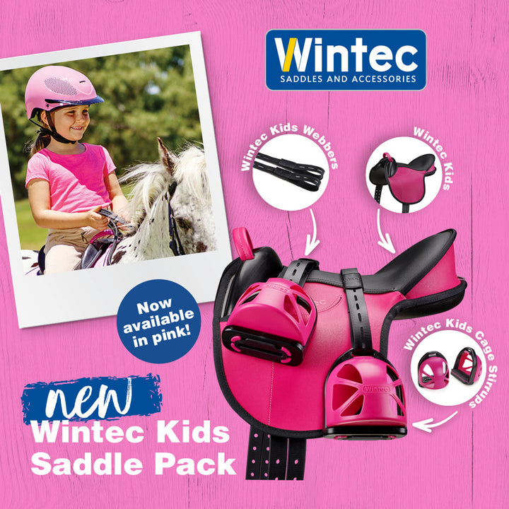 Pony Pad Saddle Wintec Pack Pink
