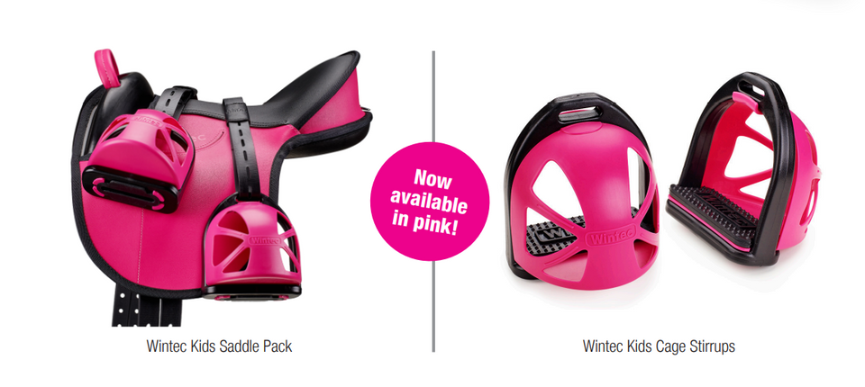 Pony Pad Saddle Wintec Pack Pink