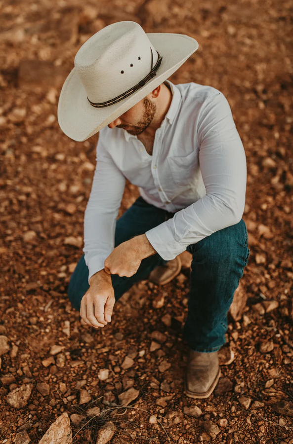 Hat Stetson Straw Square [:small]