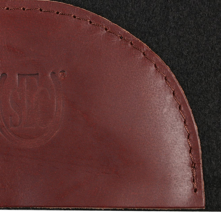 Saddle Pad Koda Felt Wither Relief Black 31" X 30"