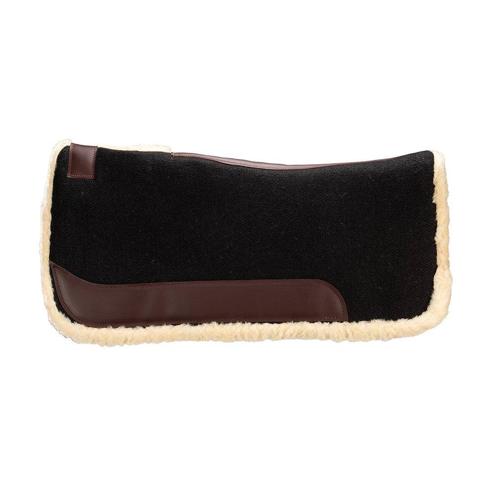 Saddle Pad Fort Worth Fleece Lined Felt 30" X 32"