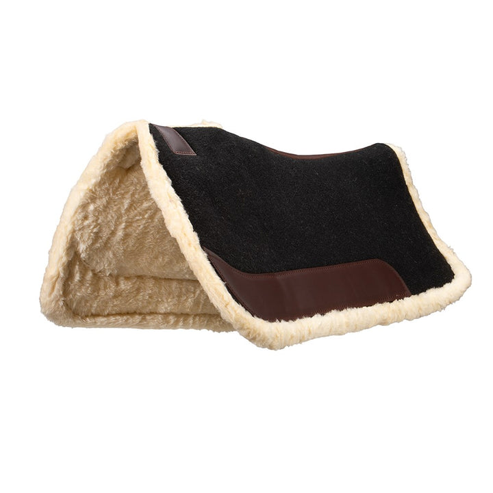 Saddle Pad Fort Worth Fleece Lined Felt 30" X 32"