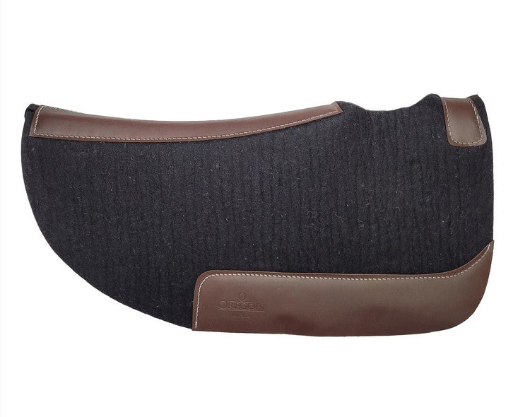 Saddle Pad Oregon Round Wool Felt 30" X 28"