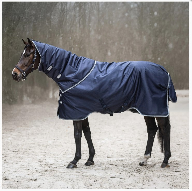 Lami Cell Field Master Rug & Detachable Neck Rug Navy [:120cm]