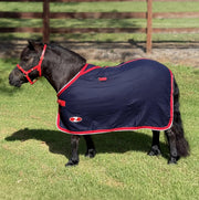 Minature Zilco Stadium Wool Rug Navy [:3'0"]