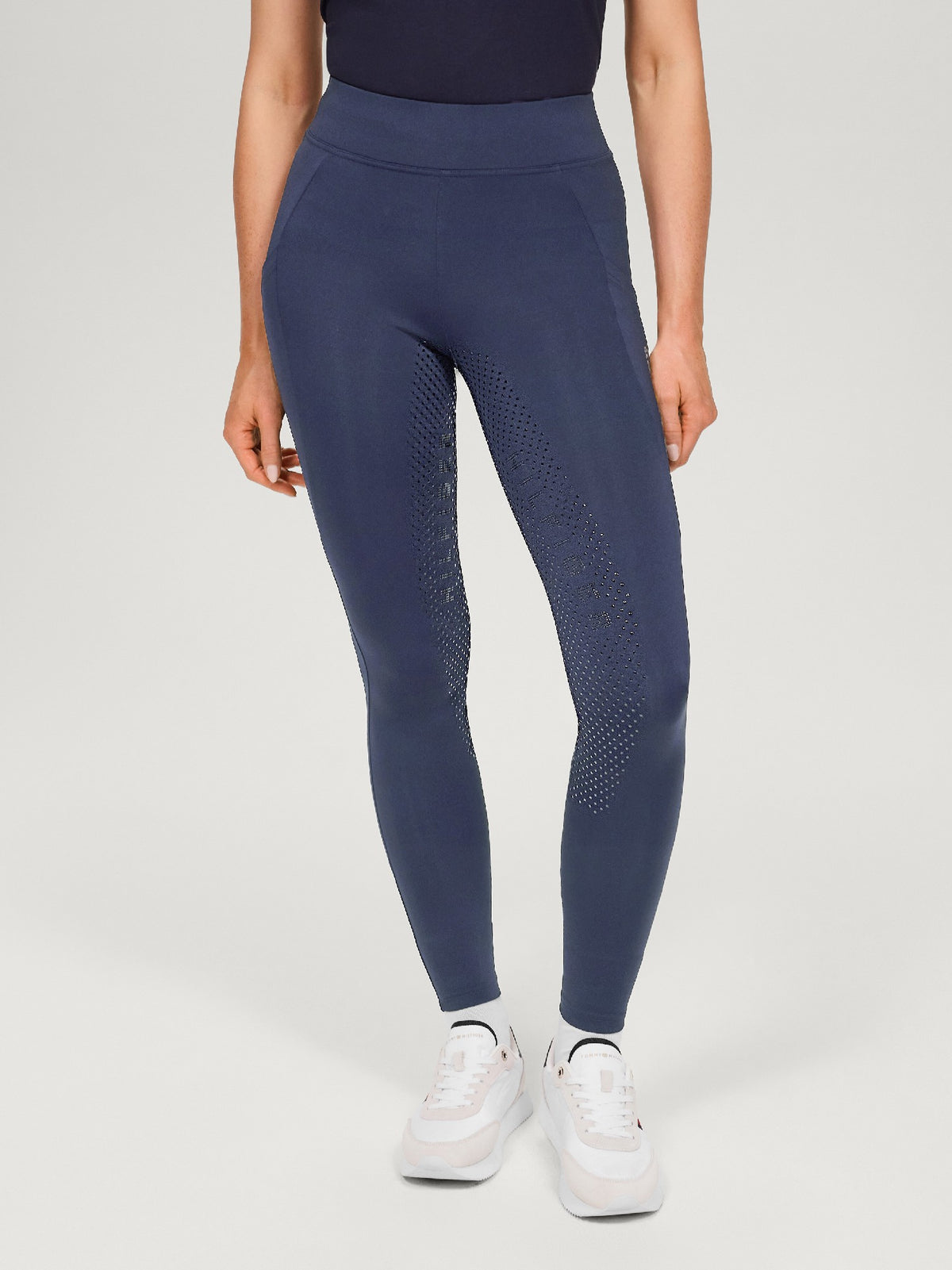 Tights Tommy Hilfiger Amber High Waist Full Grip Faded Indigo Ladies [:large]