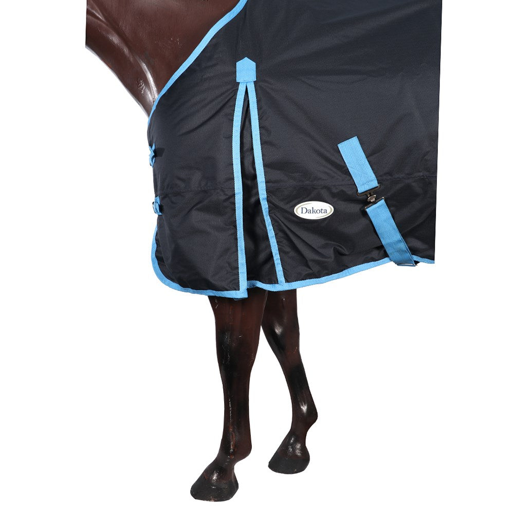 Dakota Rug 600d 200gm Fill Navy & Blue [:5'9"]