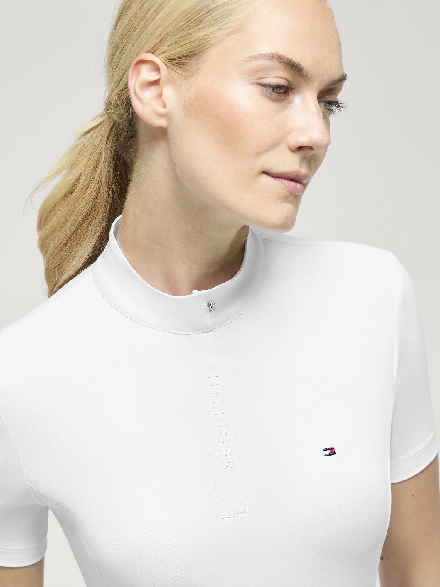 Shirt Show Tommy Hilfiger Selma Ss Optic White Ladies [:small]