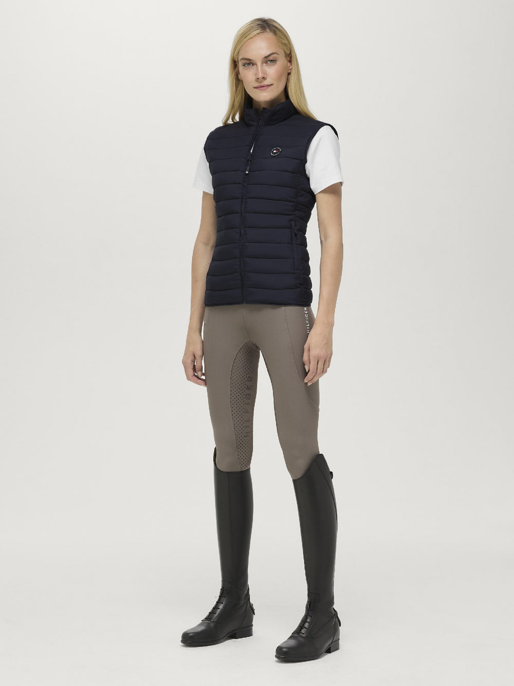 Vest Tommy Hilfiger Serano Quilted Vest Desert Sky Ladies [:medium]
