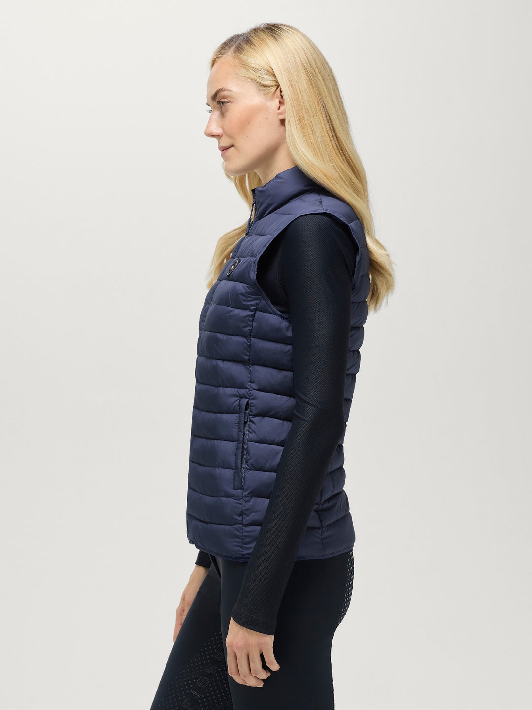 Vest Tommy Hilfiger Serano Quilted Faded Indigo Ladies [:medium]