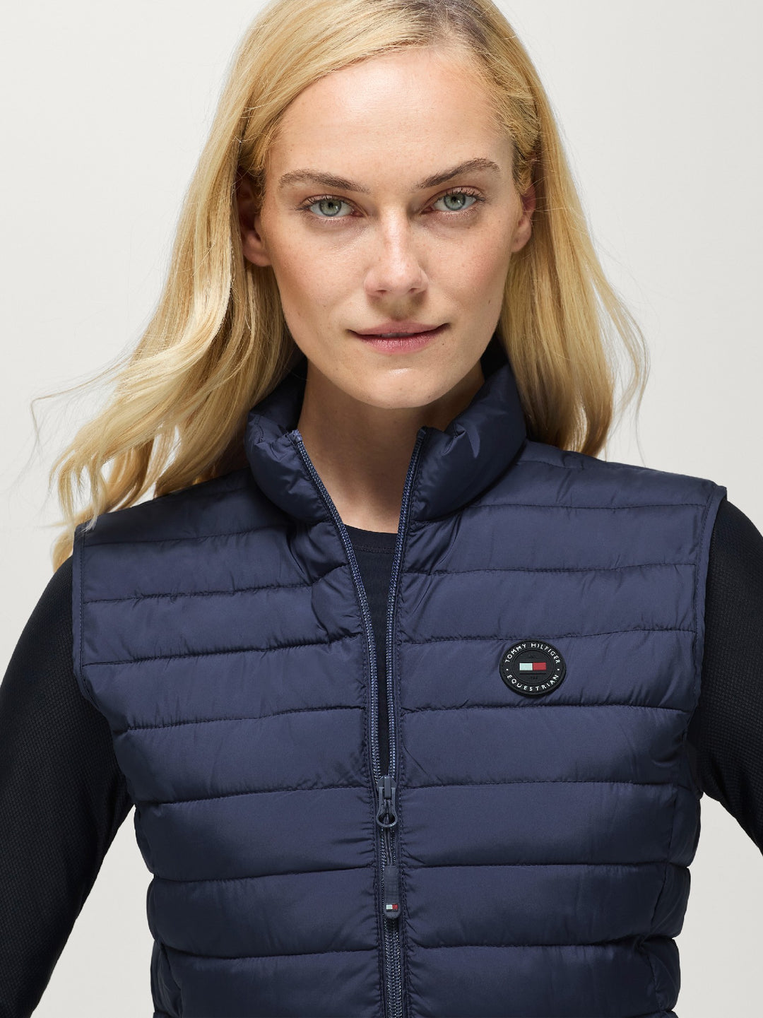 Vest Tommy Hilfiger Serano Quilted Faded Indigo Ladies [:medium]
