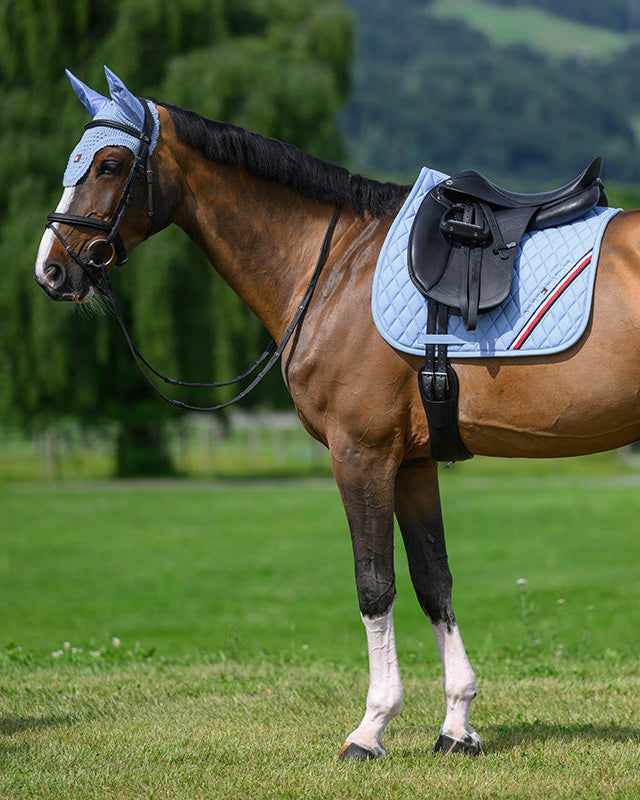 Saddlecloth Dressage Tommy Hilfiger Stanford Sweet Blue Full