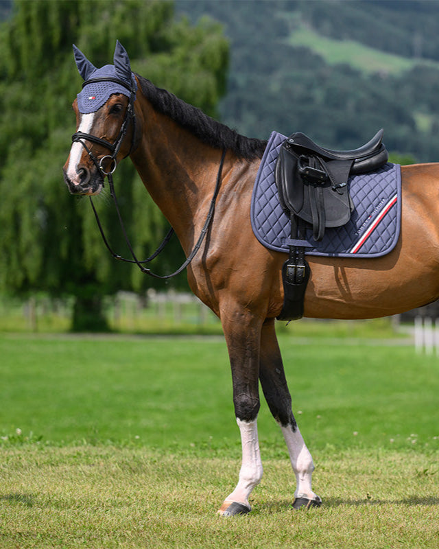 Saddlecloth Dressage Tommy Hilfiger Stanford Faded Indigo Full