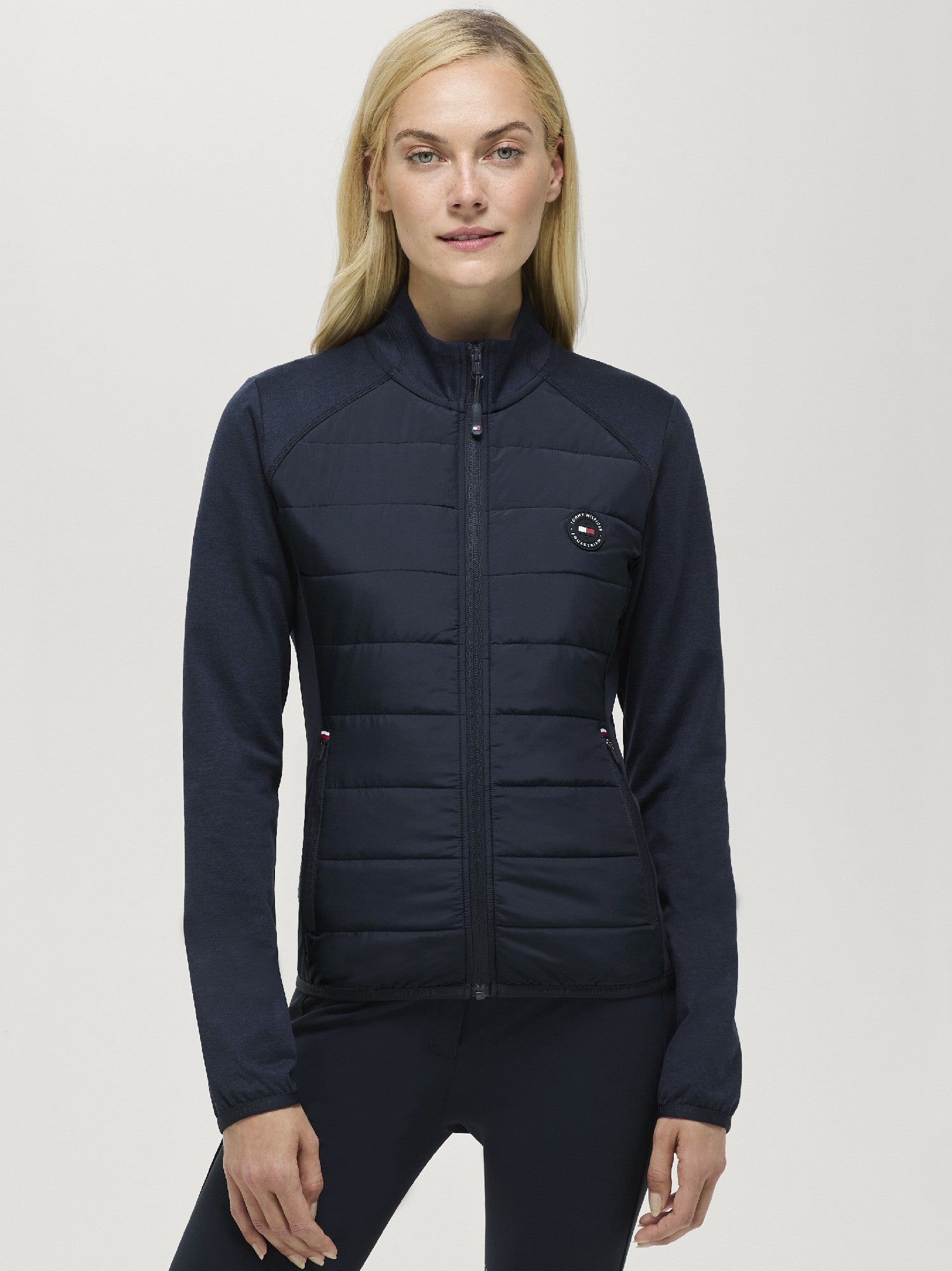 Jacket Tommy Hilfiger Napa Hybrid Desert Sky Ladies [:small]