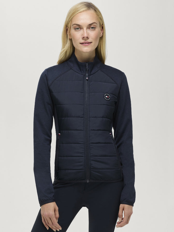 Jacket Tommy Hilfiger Napa Hybrid Desert Sky Ladies [:small]