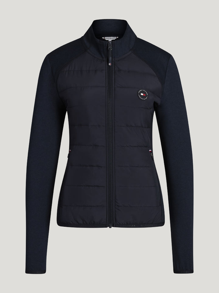 Jacket Tommy Hilfiger Napa Hybrid Desert Sky Ladies [:small]