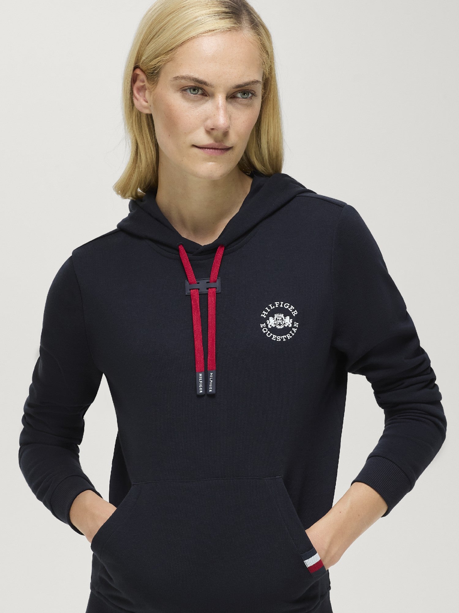 Hoodie Tommy Hilfiger Laguna Logo  Desert Sky Ladies [:small]
